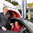 Grandmother wins surprise £20,000 BMW with Bridgestone