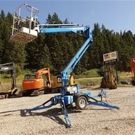 2010 Genie TZ34-20 Towable lift