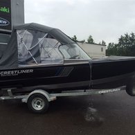 2016 Crestliner 1650 FISH HAWK WT
