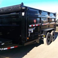 2017 PJ Trailers 14' x 83" High Side D...