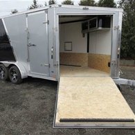 2017 Miska Trailers 7'x19' Predator Sp...