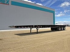 2016 Doepker 53' Tri-Neck Oilfield Float - Dual Center Rolls