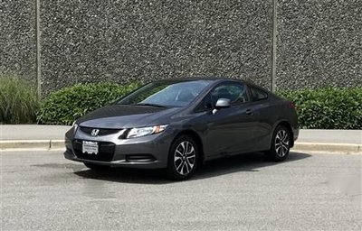 2013 Honda Civic Coupe EX 5AT Full Factory Warranty Until SEP 28, 2