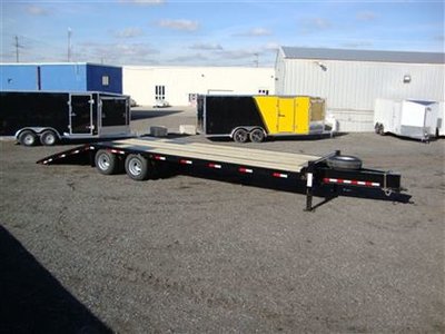 2017 Miska Trailers Hydraulic Dovetail Float