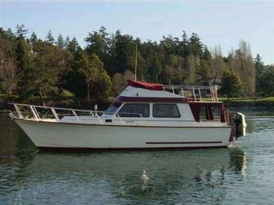 1982 Sandpiper Motor Yachts Command Bridge Cruiser