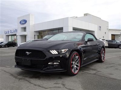 2016 Ford Mustang Eco-Boost Convertible Premium-Leather/Navigation/P