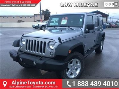 2014 Jeep WRANGLER UNLIMITED Sport  - Low Mileage