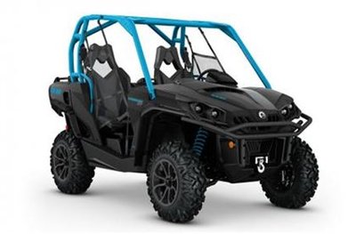 2016 Can-Am Commander XT 1000 - Matte Black & Octane Blue