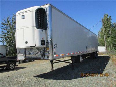 2008 Utility 53' T/A Roll Up Door Reefer Van