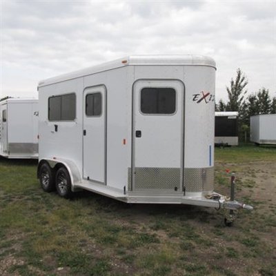 2017 Exiss 2017 Exiss 722  Two Horse Straight Load Custom ...