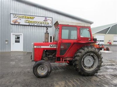 1975 Massey Ferguson 255 Tracteur avec Cabine