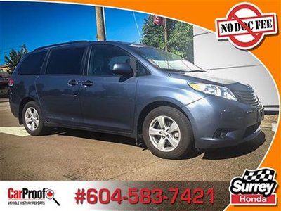 2014 Toyota Sienna LE With 46,762 claim free k's