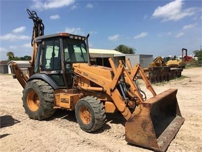 2001 CASE Case 590SL 2 4x4 Extended-hoe