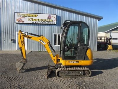 2014 JCB 8018 Excavatrice Pelle Mécanique