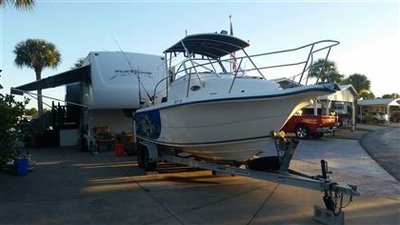 2003 Sea Fox Boat Co sport fisher walk around 