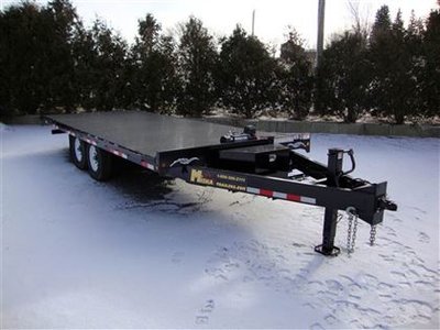 2017 Miska Trailers 20' Hydraulic Tilt Deckover Float