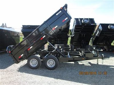 2016 Eagle Trailer 6 x 10 Dump Trailer 10k GVW