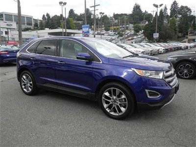 2015 Ford Edge Titanium AWD Nav Cam Lthr Roof Blis 20